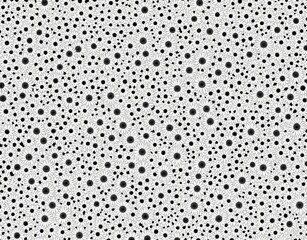 Black and white pattern on a light background. AI generated.