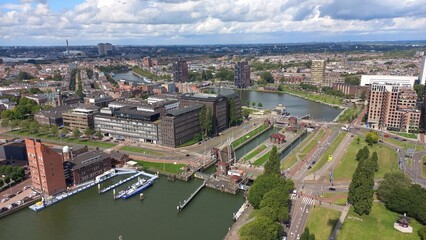 Ausblick auf Rotterdam