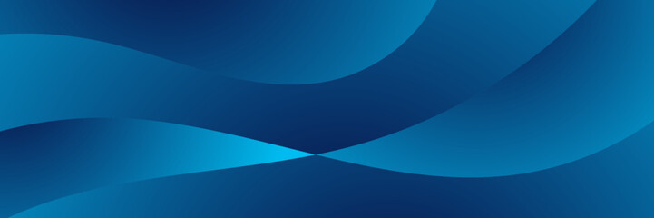 Obraz premium abstract blue wave background