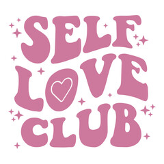 Retro wavy groovy svg design