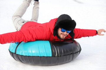 tubing snow