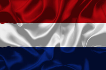 Netherlands national country flag background texture National day or Independence day design for celebration illustrations