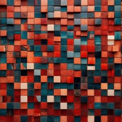 Mosaics Abstract Backgrounds in Visual Merchandising, Generative AI