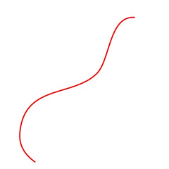 Red Thread Vector