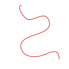 Red Thread Vector