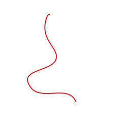 Red Thread Vector