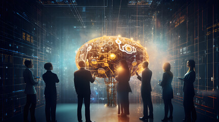 Business development idea, idea development concept