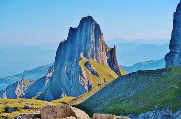 Altenalptürme, Bergwanderung Ebenalp-Säntis