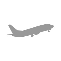 icon air plane illustration cargo template design