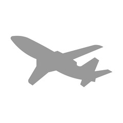 icon air plane cargo template design trendy