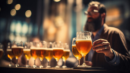 Craft Beer Seminar: An expert in the craft beer industry hosts a seminar
