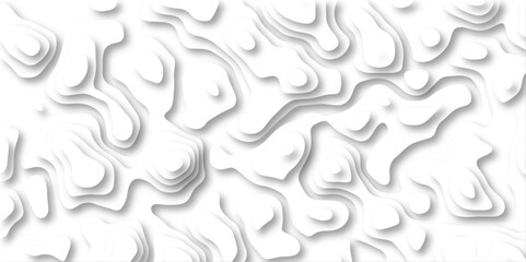 paper cut 3d render topography abstract ,beautiful white color palette colors, waves and layers, flat fiber structures, holes, macro texture digital art Pattern with lines and dots The stylized height