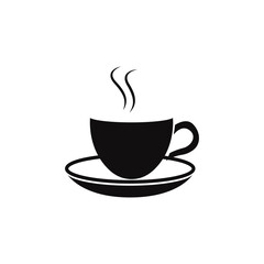glass of coffee logo icon