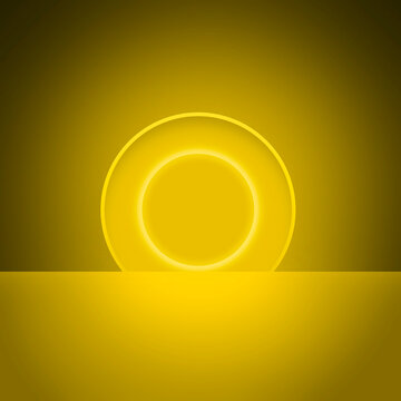 Yellow Minimal Abstract Background For Web, Banner,presentation,backdrop. Abstract Golden Background