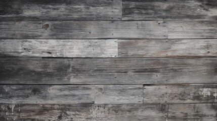 Vintage and Rustic Gray Wood Atmosphere - AI Generated