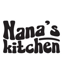 Retro Kitchen T-shirt Craft Design, Vector