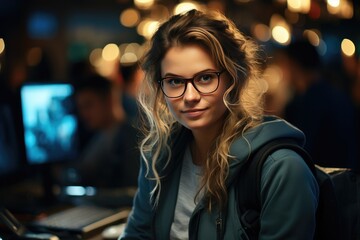 Portrait of a programmer in the modern computer world