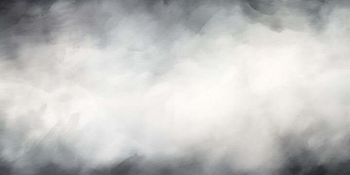 Greyscale gradient watercolor background