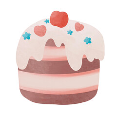 Sweet dessert minimal