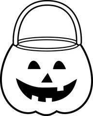 jack-o-lantern outline