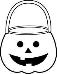 jack-o-lantern outline