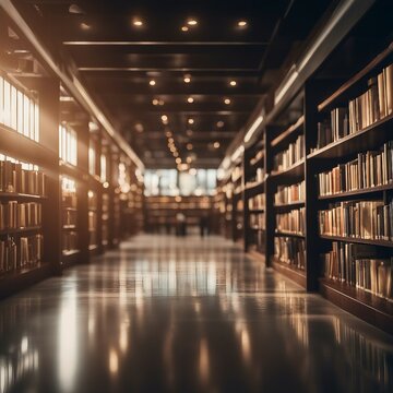 Library interior