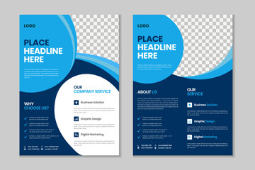 Obraz premium Corporate book cover design, flyer template design set, business brochure, design elements, annual report, portfolio, magazine, poster, modern presentation, a4 size banner template design