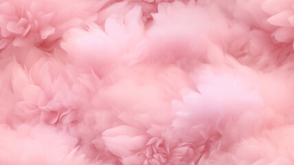 Fototapeta premium Seamless Pink Cotton Candy Texture