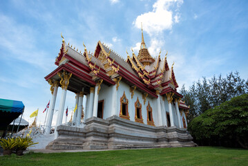 Wat Non Kum Temple, Sikhio, Thailand - A beautiful of Buddhist temple in Wat Non Kum or Non Kum temple, famous place of Nakhon Ratchasima, Thailand