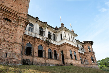 Kellie's Castle in Batu Gajah, Perak, Malaysia. The unfinished, ruined mansion, was built by a Scottish planter named William Kellie-Smith..