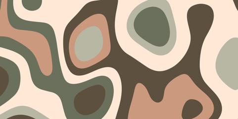 Abstract colorful paper cut background design .Modern vector illustrations with hand drawn organic shapes. Trendy multicolor contemporary design for prints,flyers,banners,brochures,invitations,covers.