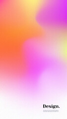 Colorful vertical gradient background. Social media frame vector illustration.