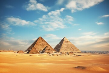 Fototapeta premium pyramids of giza