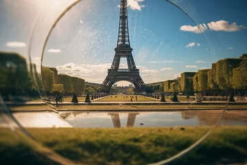 Papier Peint photo Tour Eiffel eiffel tower landmark