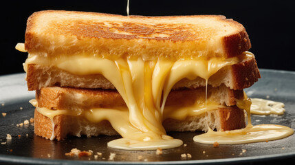 Grilled cheese sandwich - 646904903