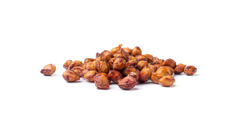 Cherry Stones Isolated, Cherry Core Pile Closeup, Sweet Fruit Kernels, Cherries Pits