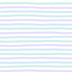 Green Purple Blue Stripe Hand Drawn Background