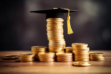Fotobehang Saving money for good education concept © Golden_hind
