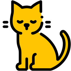 cat vector ilustration © YEE