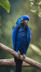 The Hyacinth Macaw