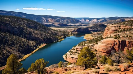 National park, recreation area landscape