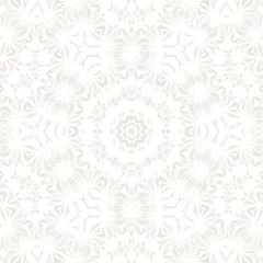 Fotobehang White background - geometric pattern © ~ LENA BUKOVSKY ~