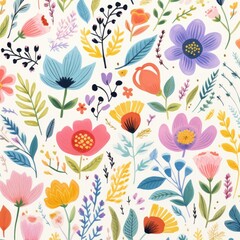seamless floral pattern