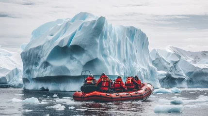 group of scientists on a research expedition in Antarctica. Target Audience: Scientific journals, educational materials, travel magazines, and environmental organizations. © pvl0707