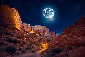 the night embraces the Sydney Opera House