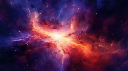Fototapeta na wymiar cosmic nebula