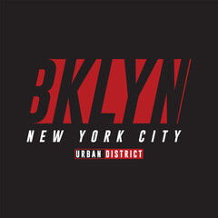 Brooklyn New York vector
