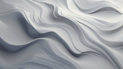 Fluid abstract background in shades of grey and white