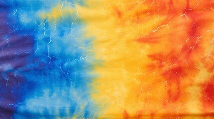 Obraz na płótnie Canvas gleaming gold dazzle Happy celebration Abstract background Hand-dyed tie-dye design in vibrant colors on cotton fabric