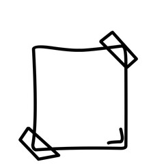 Doodle Schedule Note Paper